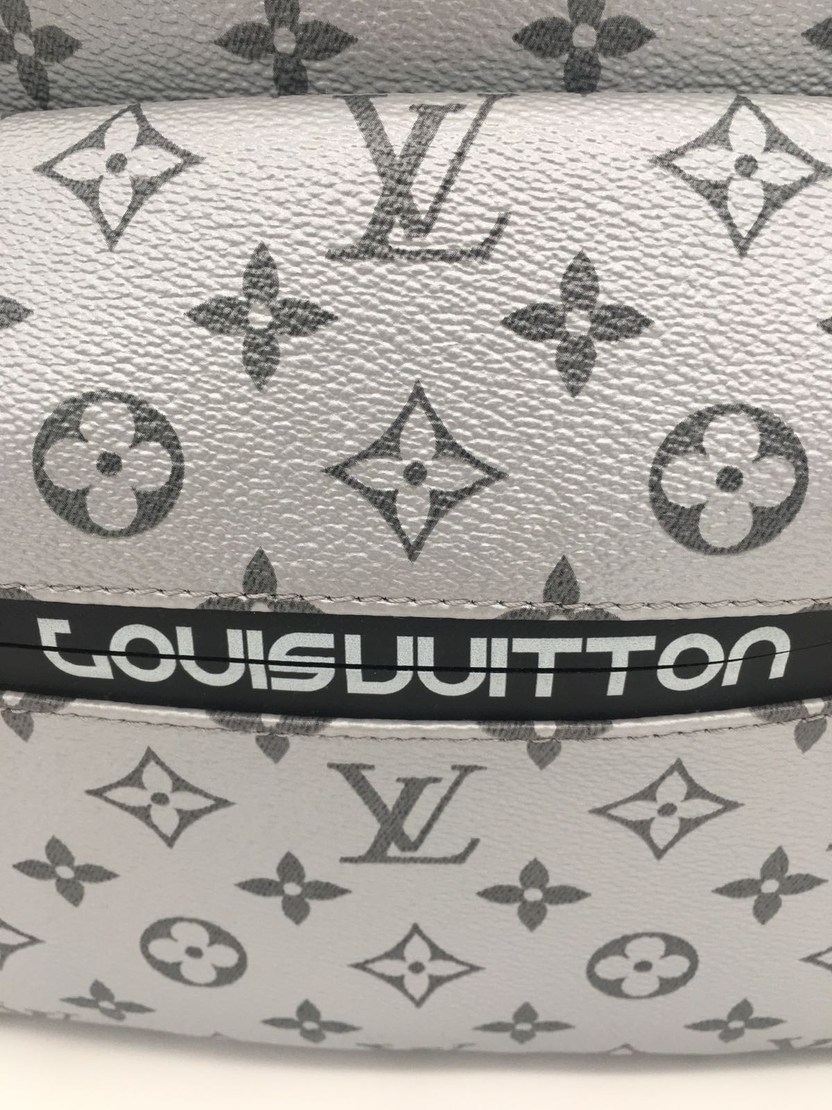 Louis Vuitton Backpack Apollo Outdoor Monogram Reflect Silver/Black in  Coated Canvas with Silver-tone - US