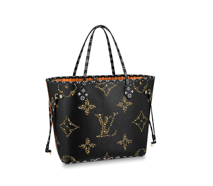 Louis Vuitton Giant Jungle Monogram Neverfull Black M44676– TC Louis Vuitton Giant Jungle Monogram Neverfull Black M44676– TC
