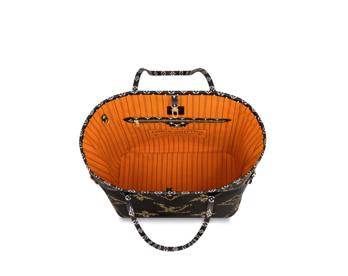 Louis Vuitton Giant Jungle Monogram Neverfull Black M44676– TC Louis Vuitton Giant Jungle Monogram Neverfull Black M44676– TC