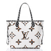 Louis Vuitton | Giant Jungle Monogram Neverfull Ivoire with Pouch | M44716 - The-Collectory