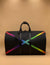Louis Vuitton | Keepall Bandouliere 50 Black Taiga Rainbow Cross | M30345