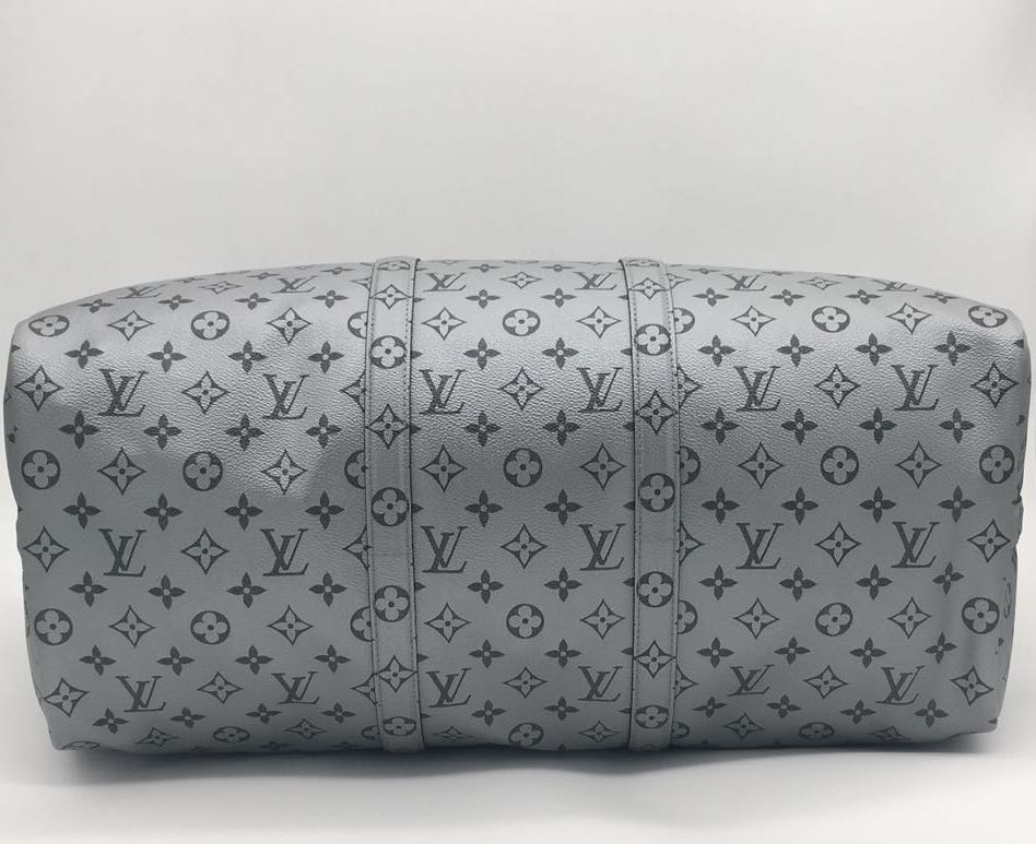 Louis Vuitton - Keepall Bandouliere 50 Satellite Silver – Every