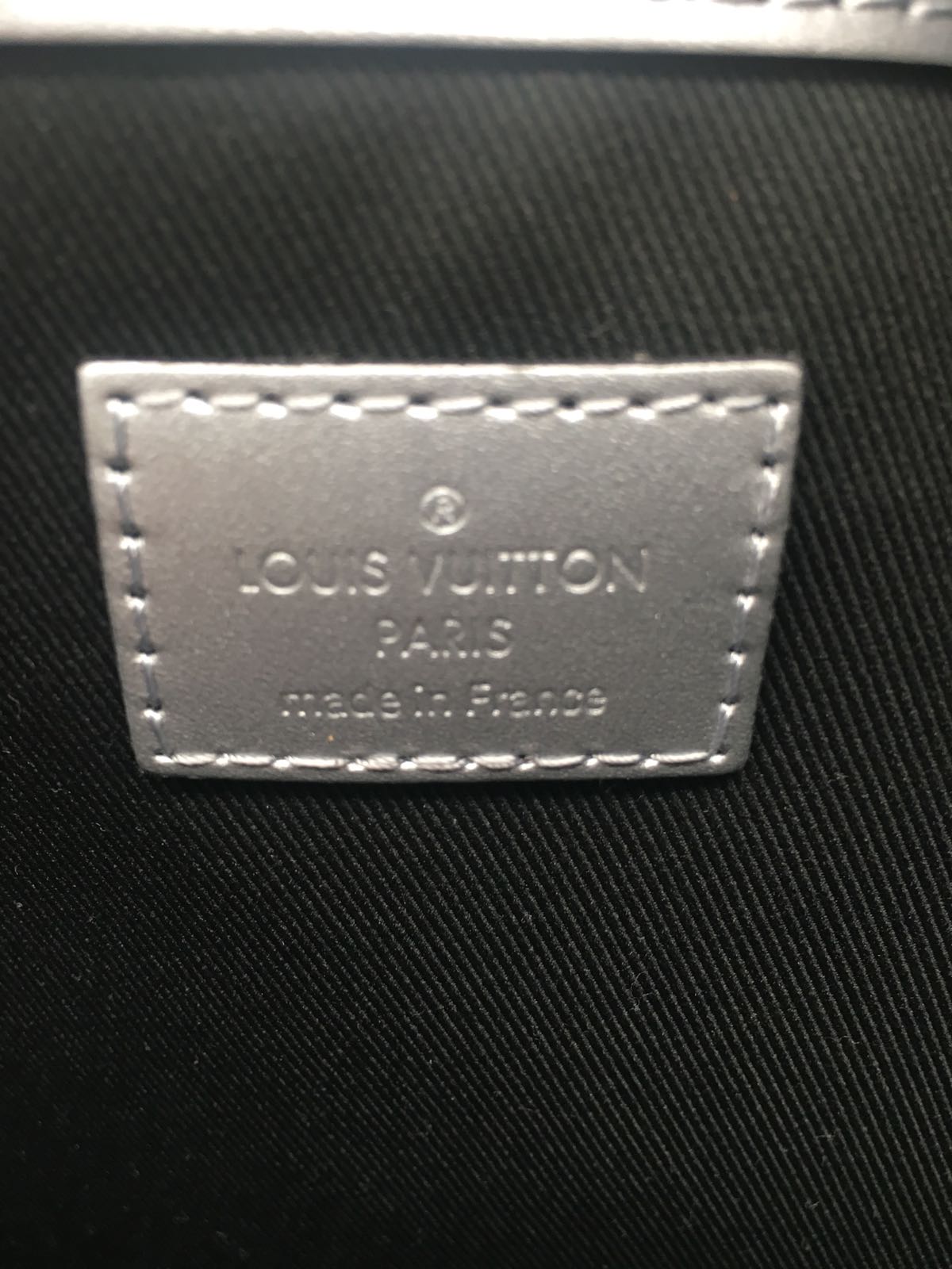 Louis Vuitton Silver Monogram Satellite Keepall 50 – Savonches