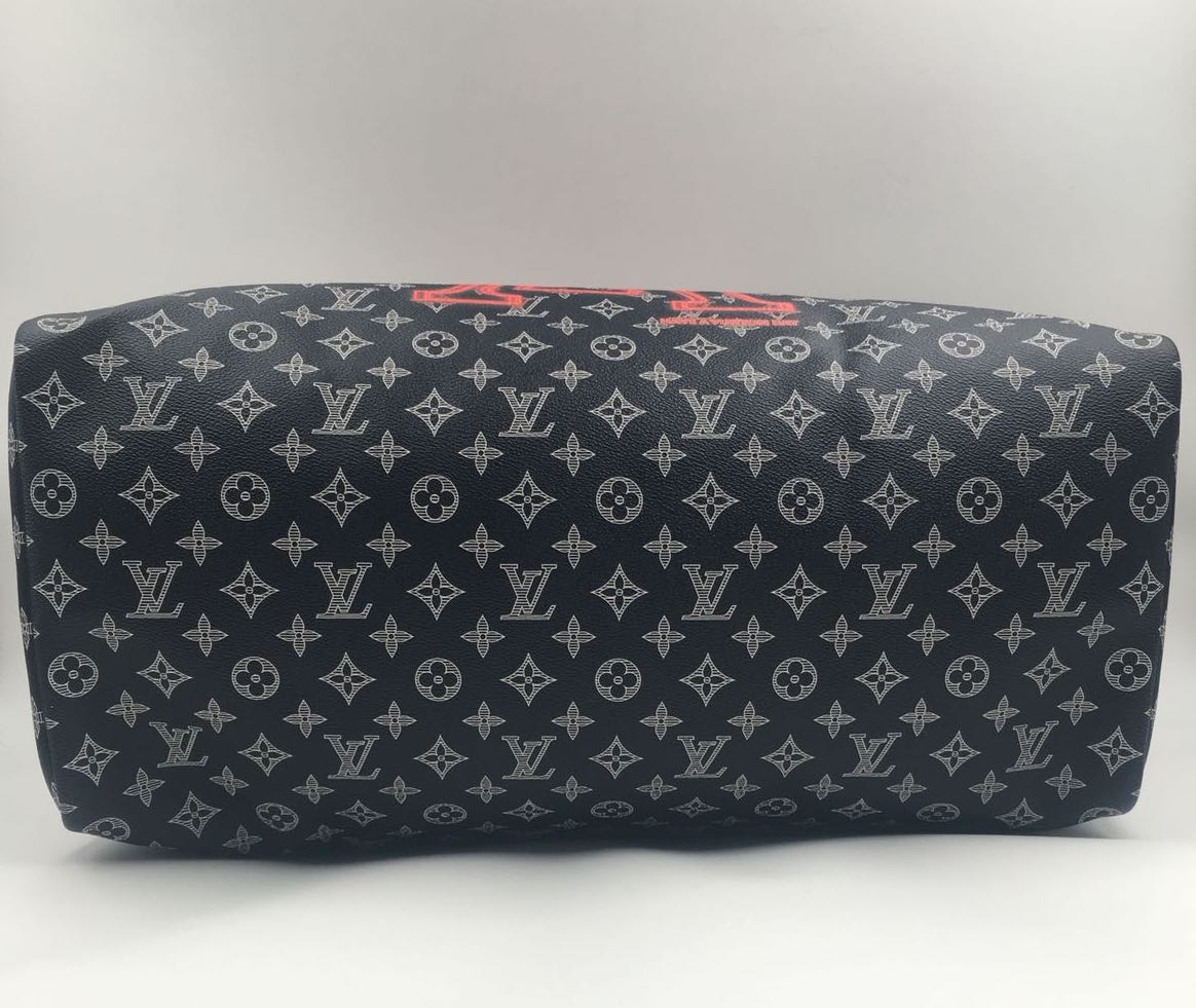 Louis Vuitton Khaki Keepall Bandouliere 50 M57963– TC