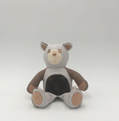 Louis Vuitton DouDou Teddy Bear Plush - White Kids Decor