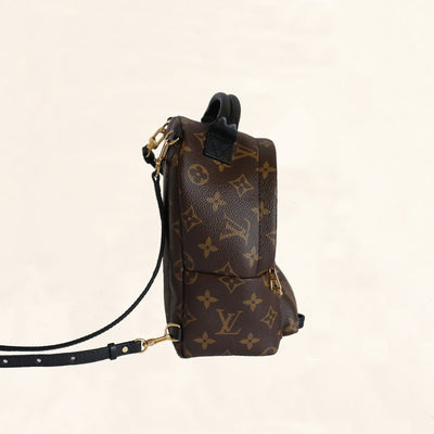 Louis Vuitton M41562 Monogram Canvas Palm Springs Mini Backpack/ Crossbody  Bag