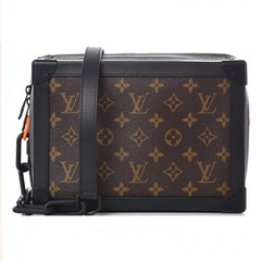 Louis Vuitton Soft Trunk Brown/Clear in Coated Canvas/PVC with