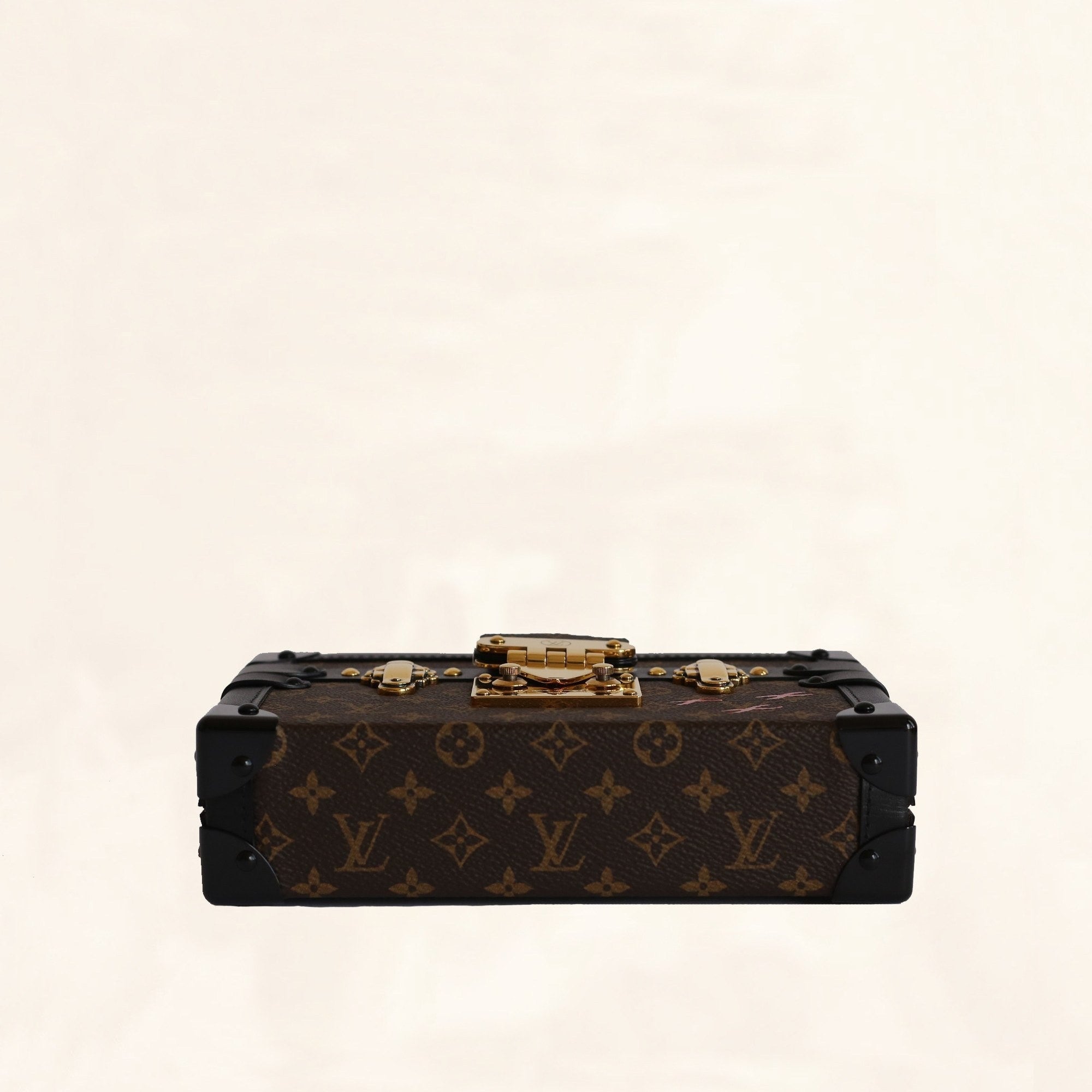Louis Vuitton Monogram Petite Malle, Brown, One Size