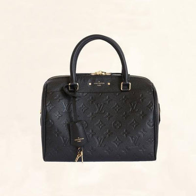 Louis Vuitton | Empreinte Leather Speedy Bandouliere | 25 - The-Collectory