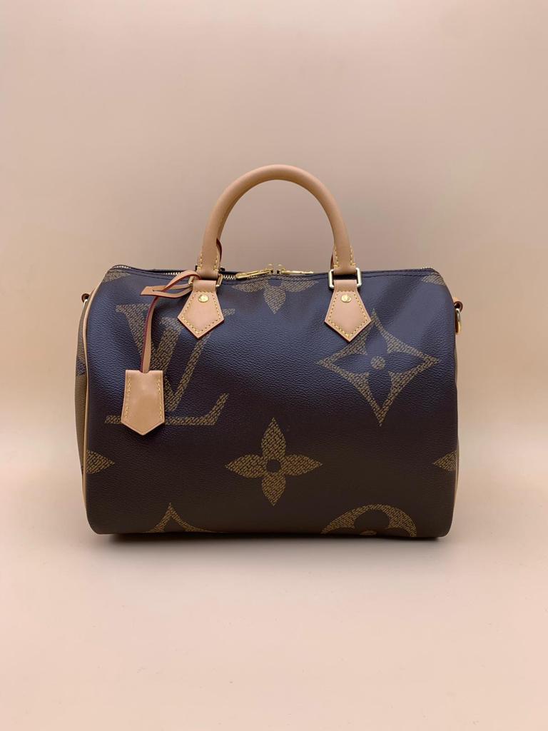 Louis Vuitton Speedy 30 Monogram Canvas Satchel Bag