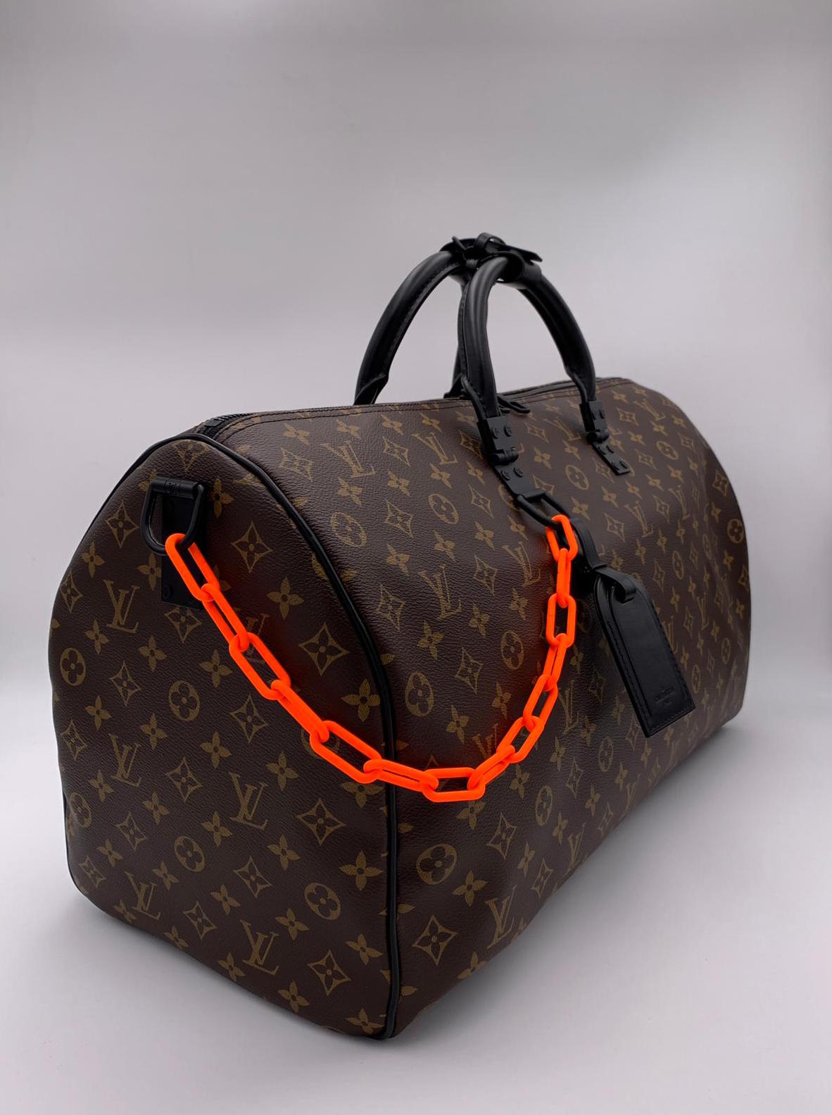 Louis Vuitton Virgil Abloh Monogram Keepall Bandouliere 50