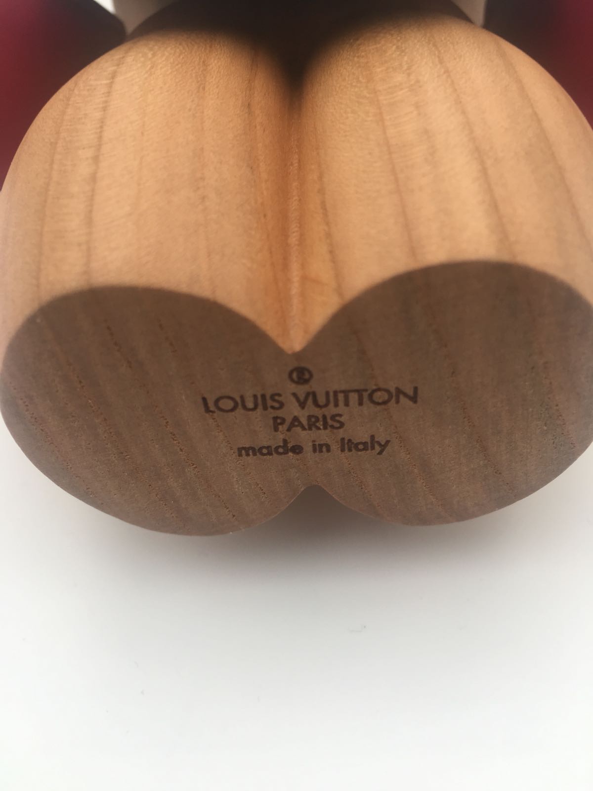 Louis Vuitton VIVIENNE Doll Wood and Titanium Canvas GI0279 Rare Collectible