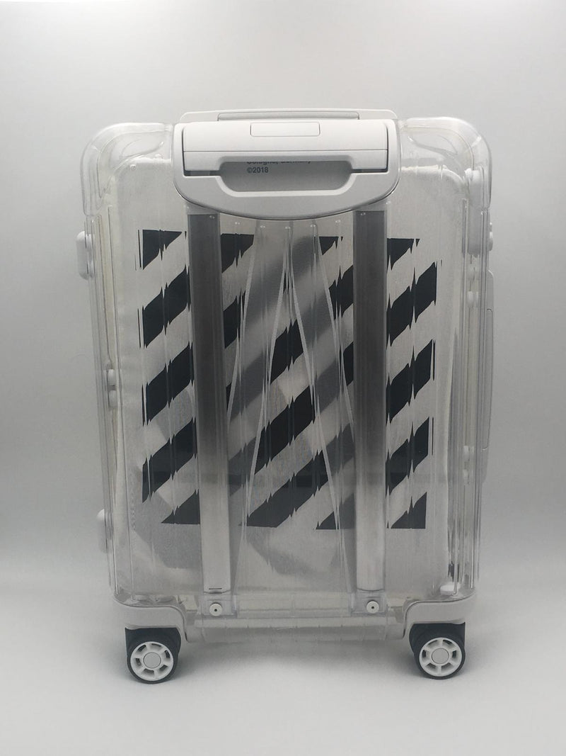 Virgil Abloh Off-White X Rimowa Transparent Luggage– TC Virgil Abloh Off-White X Rimowa Transparent Luggage– TC
