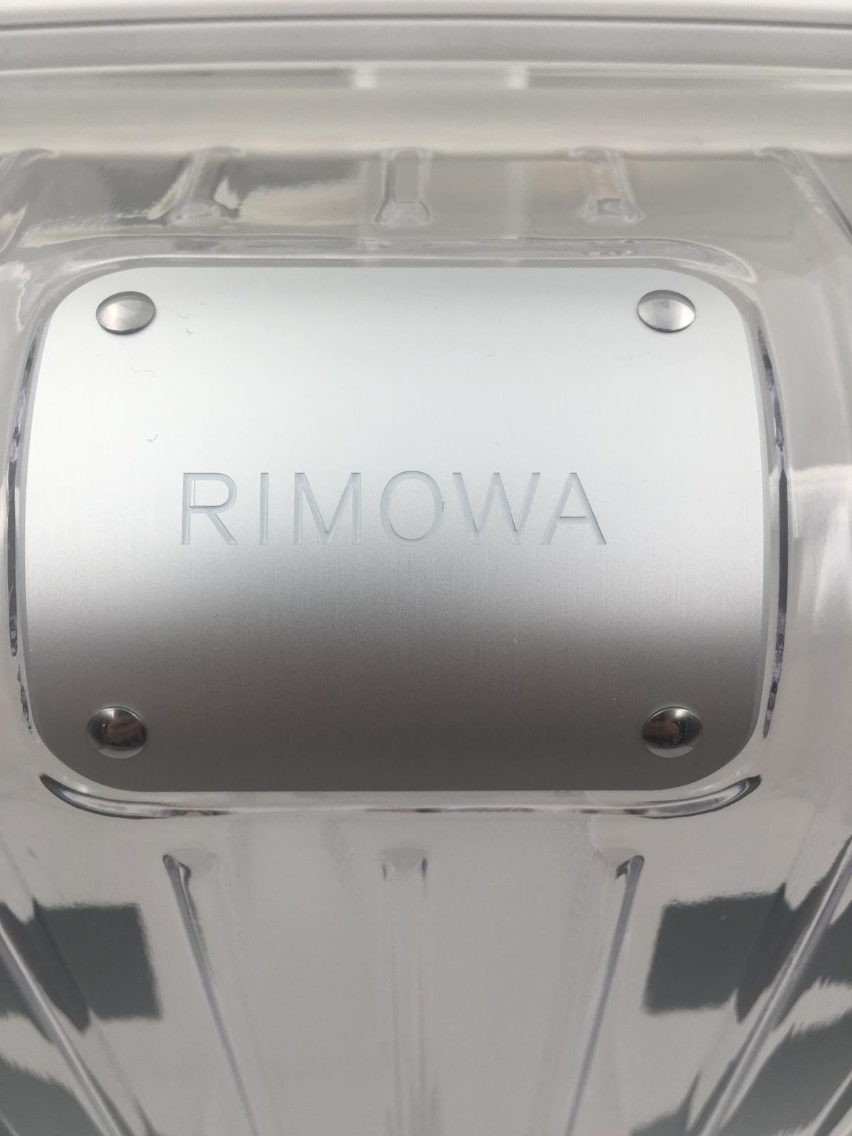 OFF-WHITE X RIMOWA Polycarbonate Luggage Transparent 1261005