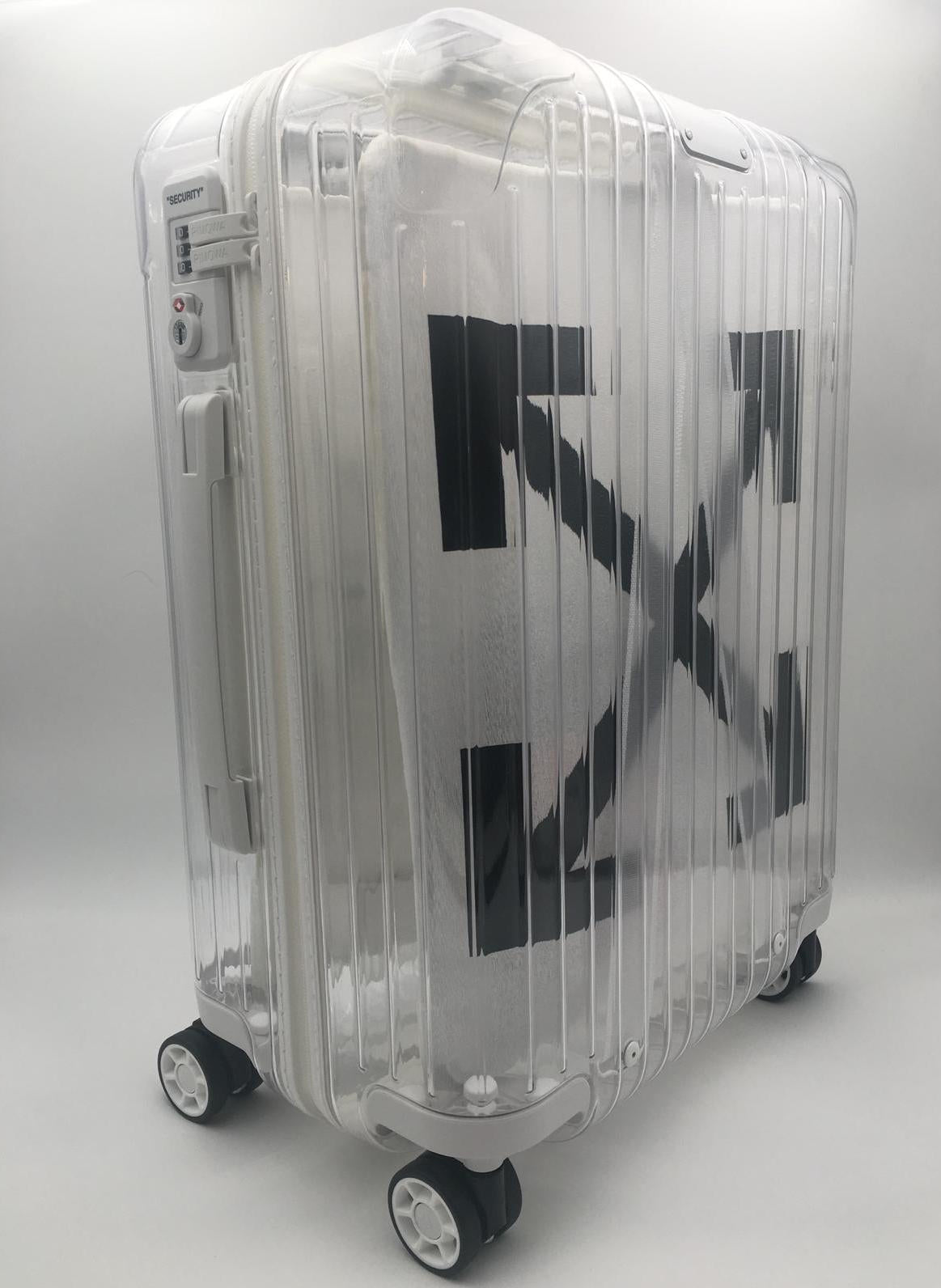pad ser godt ud overskydende Virgil Abloh Off-White X Rimowa Transparent Luggage– TC