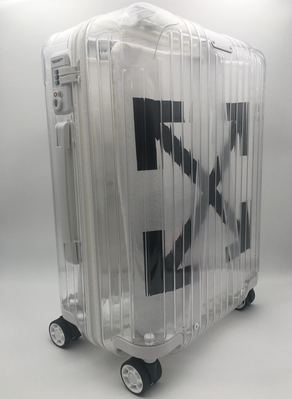Off white rimowa luggage hotsell