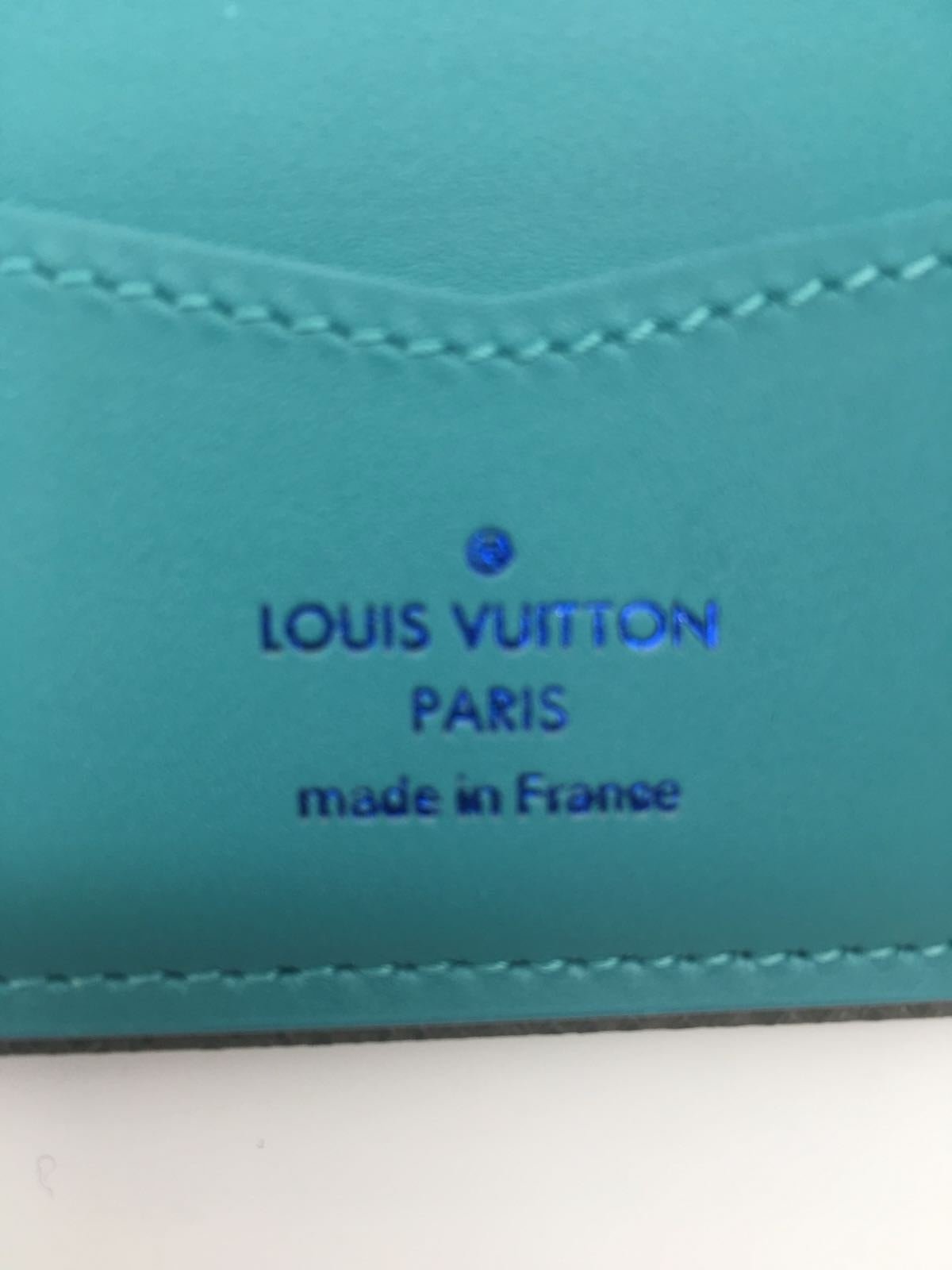Authentic New Rare Louis Vuitton Pacific Taiga Blue Monogram