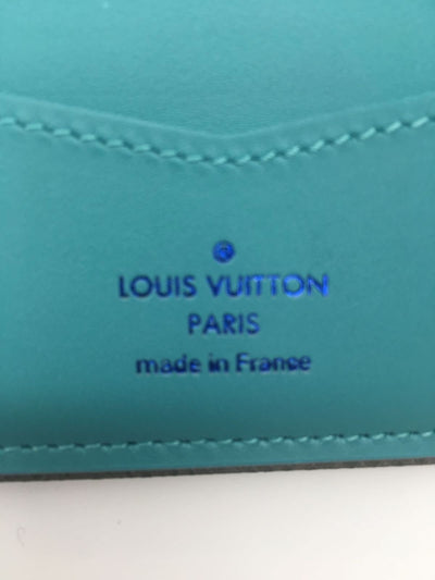 Louis Vuitton M82307 Slender Wallet , Blue, One Size