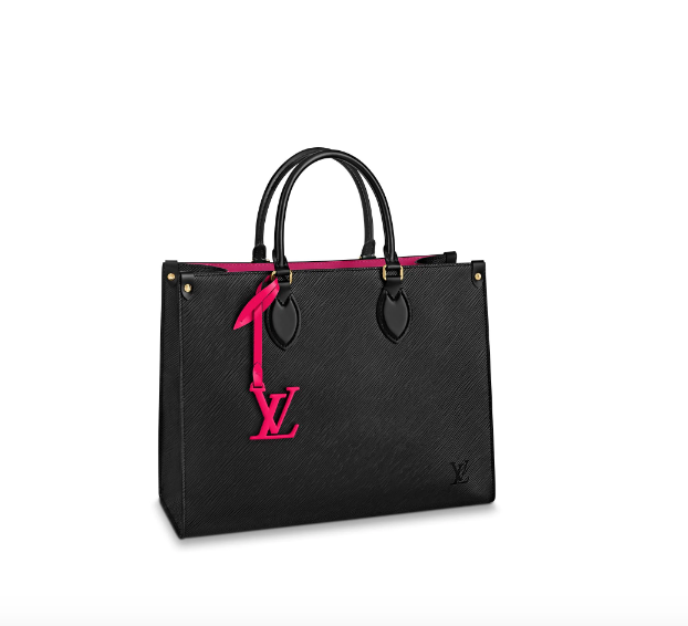 louis vuitton pink and black