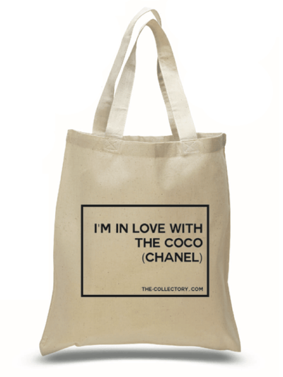 Coco Chanel Canvas Tote Bag Selection of Sizes Available 