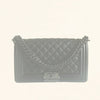 Chanel | Iridescent Caviar So Black Boy Bag | Old Medium - The-Collectory 