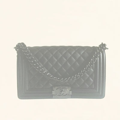 Chanel Black Aged Calfskin Reissue Medium 226 2.55 Flap Bag GHW