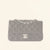 Chanel | Caviar Mini Rectangular Flap Bag | Black with Silver Hardware