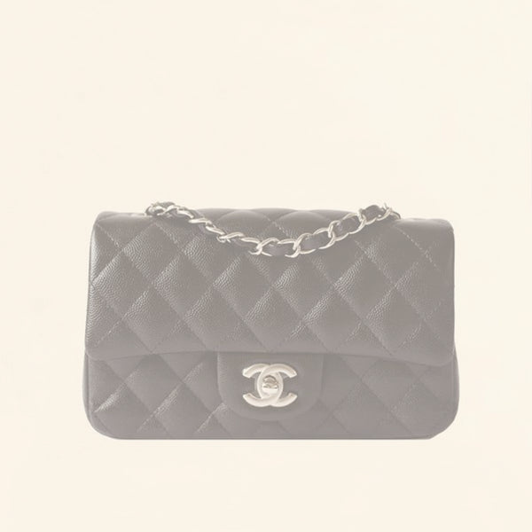 Chanel My Precious Pearls Chain Flap Bag Quilted Lambskin Small Black
