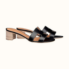 【Hermes】 正規品★ (W)  Sandal & Noir hermes-oasis-sandal-black-