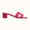 Hermes Pink Fuchsia Oasis Sandal - The-Collectory