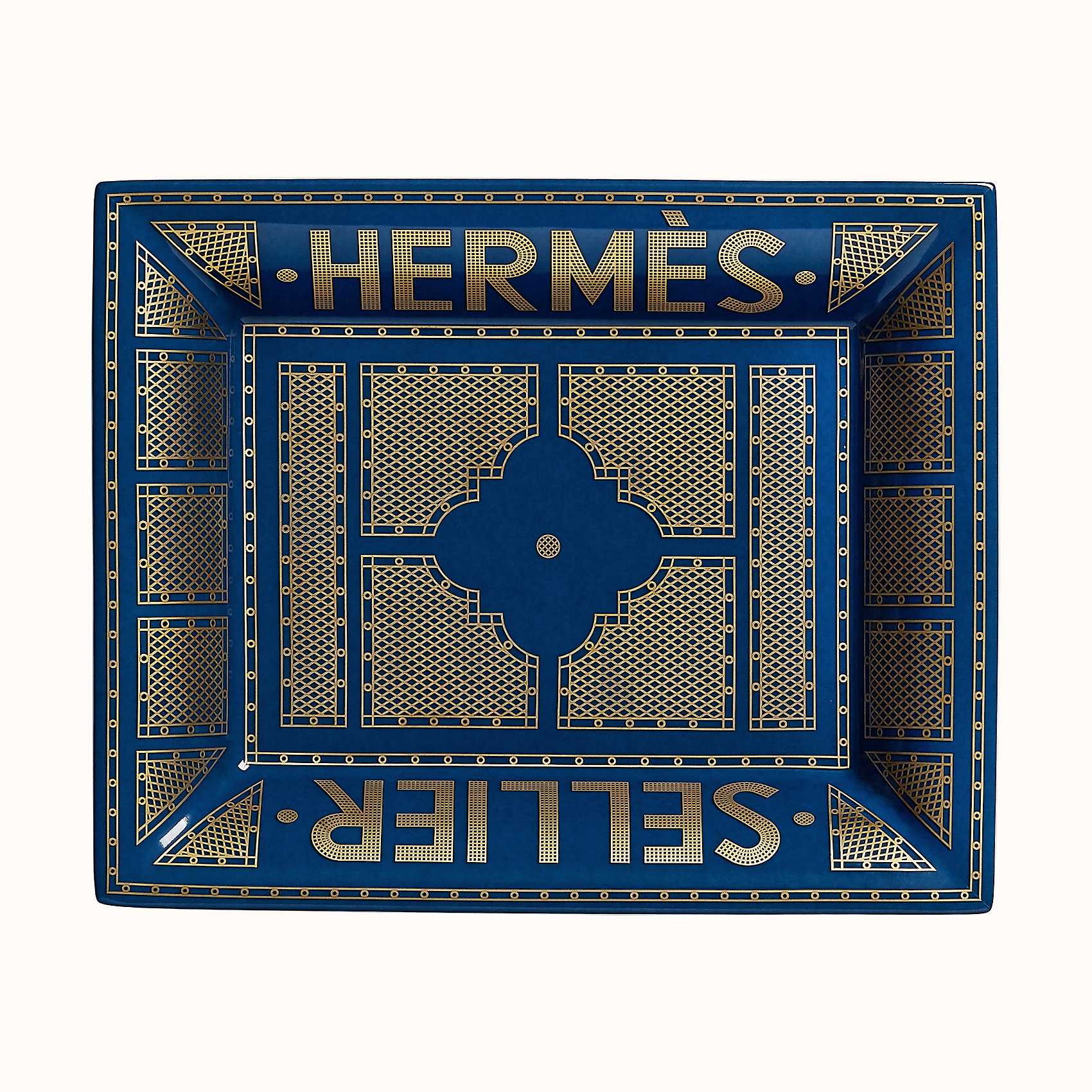 印象のデザイン Hermes Sellier TC Tray– Change 工芸品
