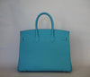 Hermès |Turquoise Birkin with Gold Hardware | 35 - The-Collectory