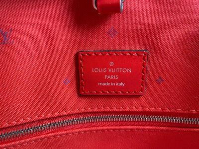 Louis Vuitton Rouge LV Escale Canvas Card Holder, myGemma