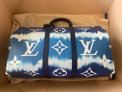Louis Vuitton Monogram Escale Keepall Bandoulière 50 Bag at