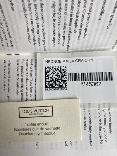 Néonoé Louis Vuitton Monogram Crafty NeoNoe M45362 Red Cloth ref.940176 -  Joli Closet