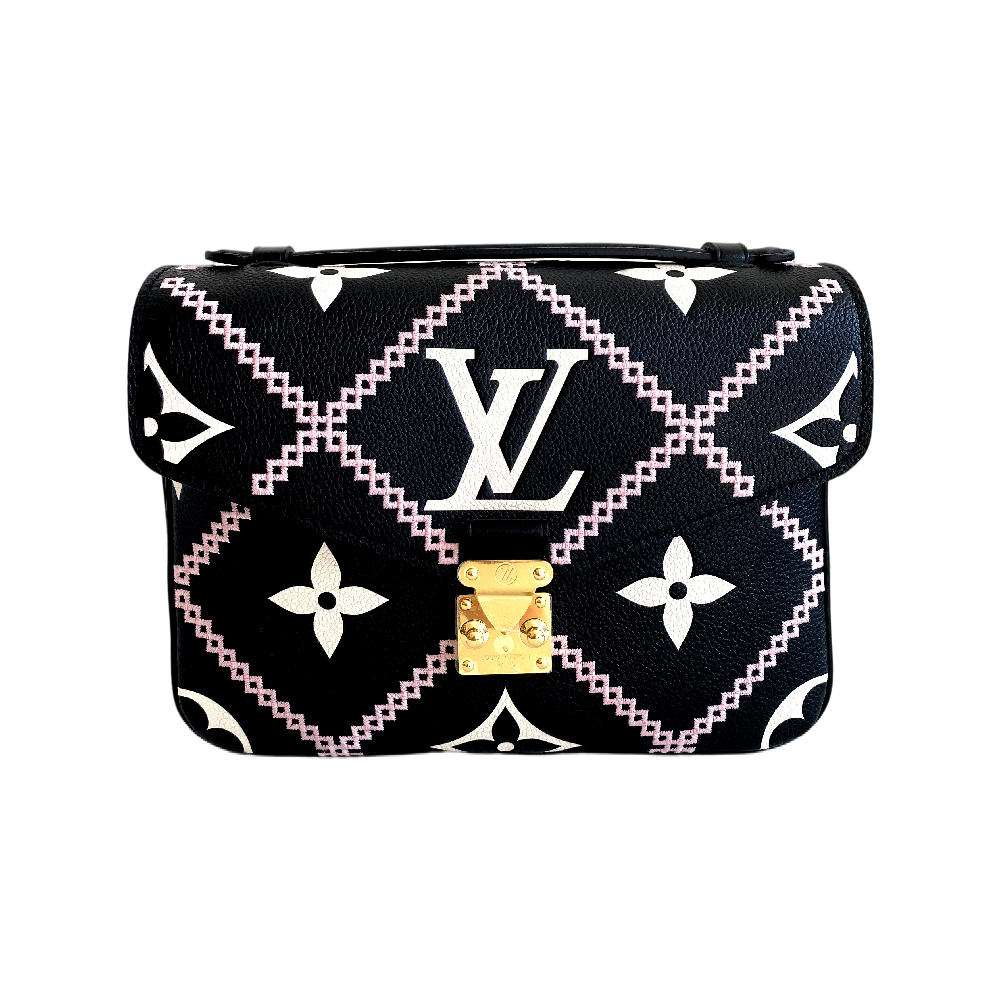 Louis Vuitton Embroidered Pochette Metis