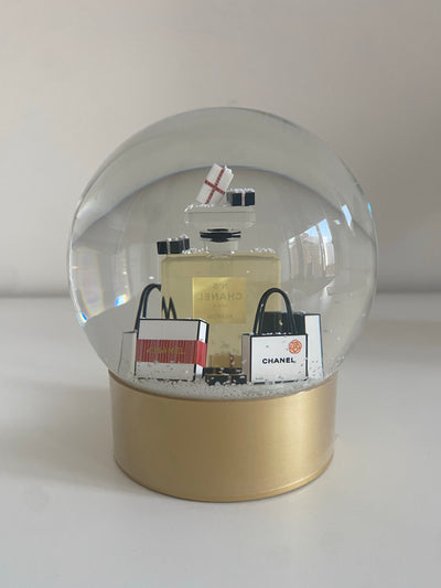 Chanel Snow Globe Perfume Shopping Bag Medium