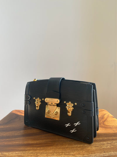 Louis Vuitton Epi Leather Trunk Clutch Bag M51698 Pink 2018