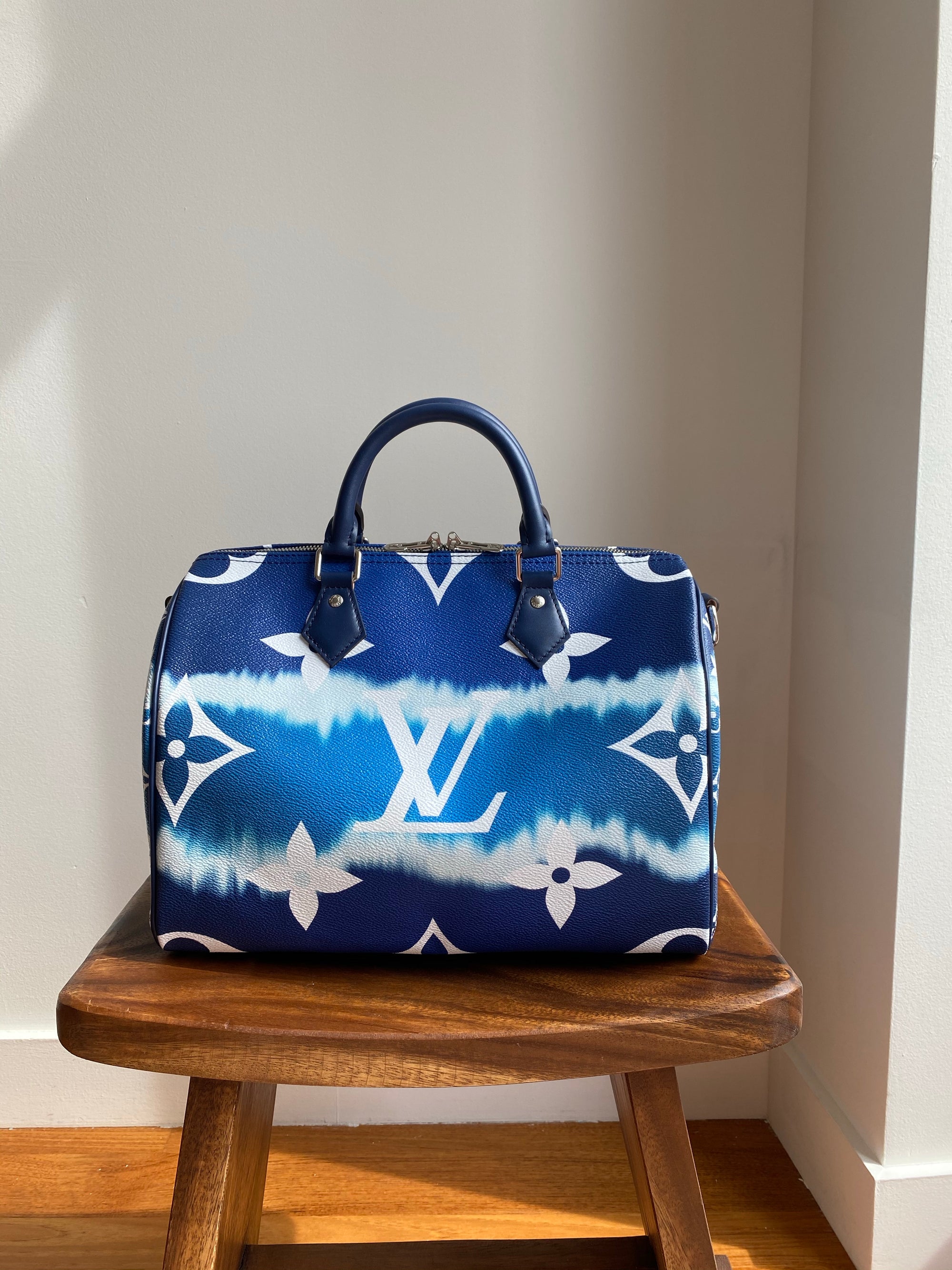 Louis Vuitton Escale Blue Speedy Bandouliere