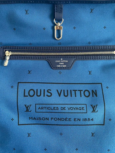 Louis Vuitton Escale Neverfull MM Blue Tye Dye Limited 11lv617