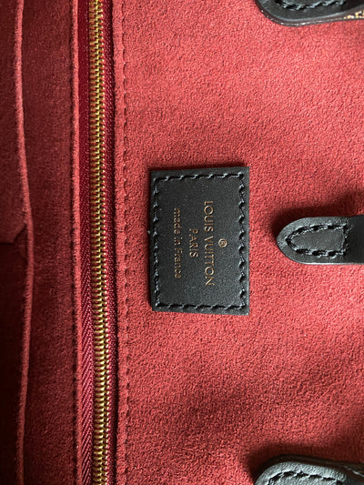Louis Vuitton Lv Ghw Onthego Mm Shoulder Bag M45595 Monogram Empreinte Black