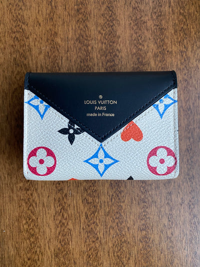 Louis Vuitton Playing Cards with Pouch Arsene Game On White/Black