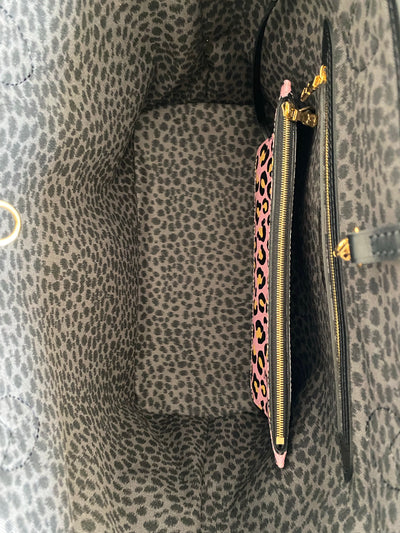 Louis Vuitton Wild At Heart Black Leopard Neverfull and Pouch Set - A World  Of Goods For You, LLC