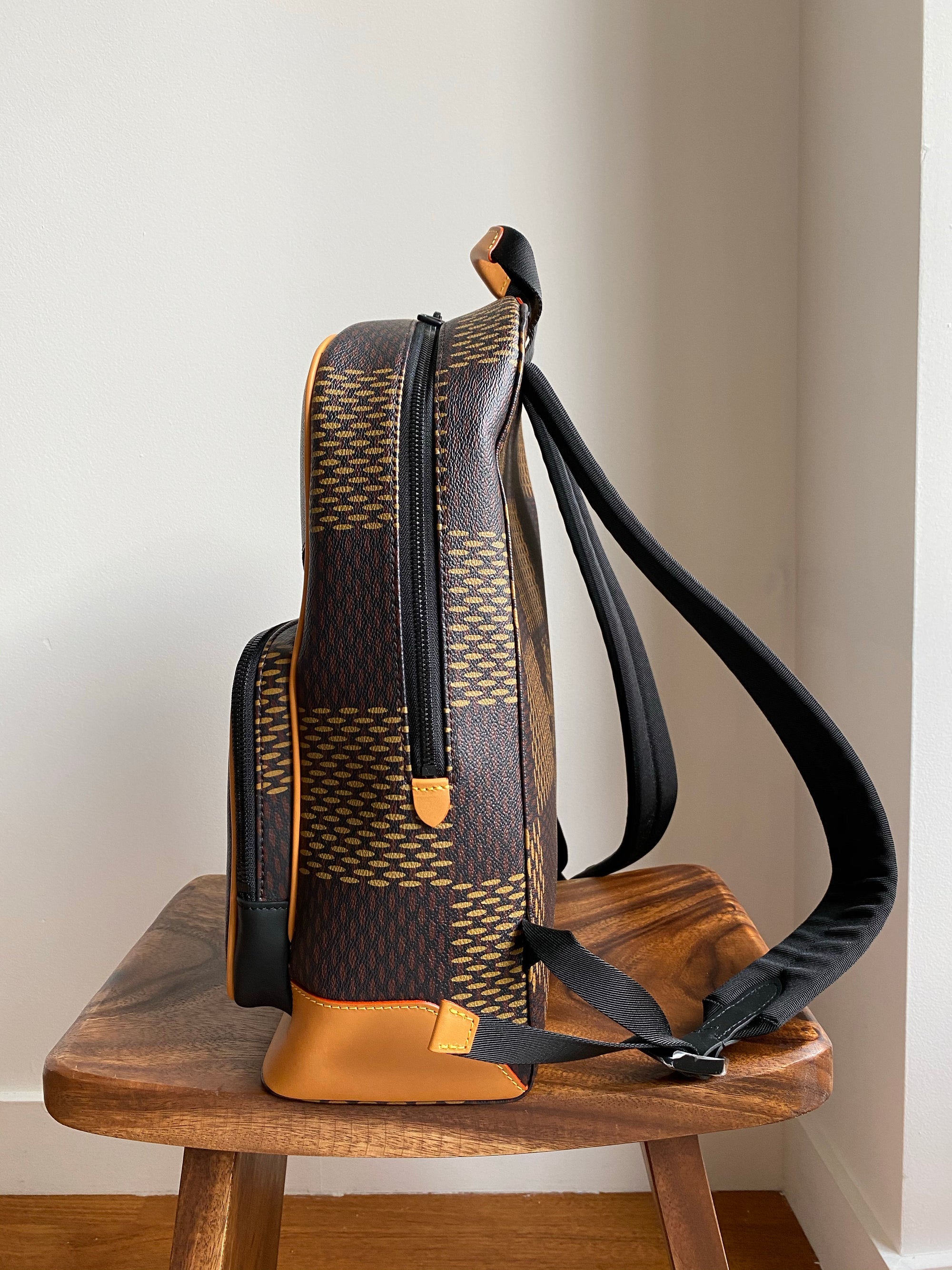 Louis Vuitton X NIGO Campus Monogram Damier Ebene Canvas Backpack