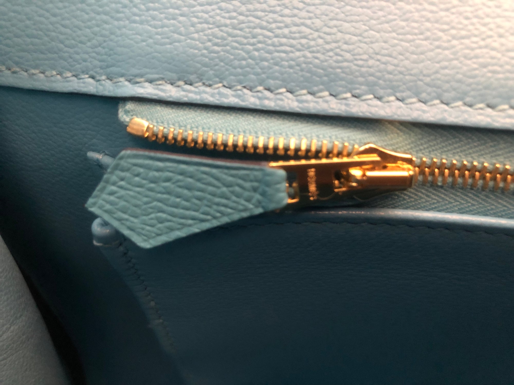 Hermès |Turquoise Birkin with Gold Hardware | 35 - The-Collectory