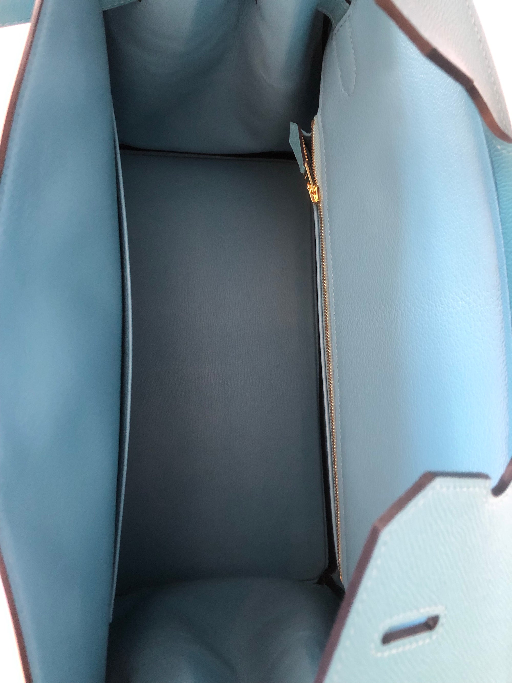 Hermès |Turquoise Birkin with Gold Hardware | 35 - The-Collectory