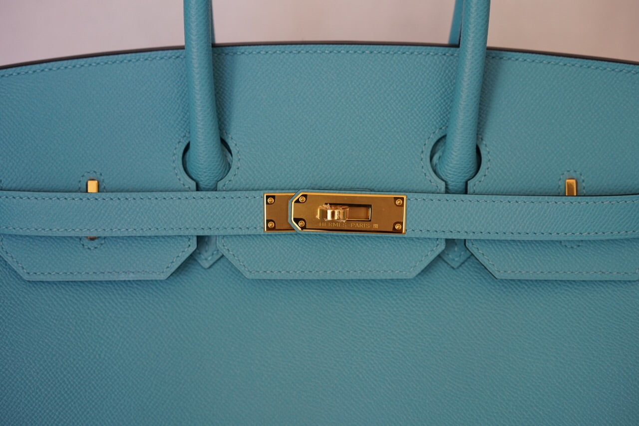 Brand New Hermès Birkin 25 Turquoise GHW at 1stDibs  hermes turquoise bag, hermes  birkin turquoise, turquoise birkin bag