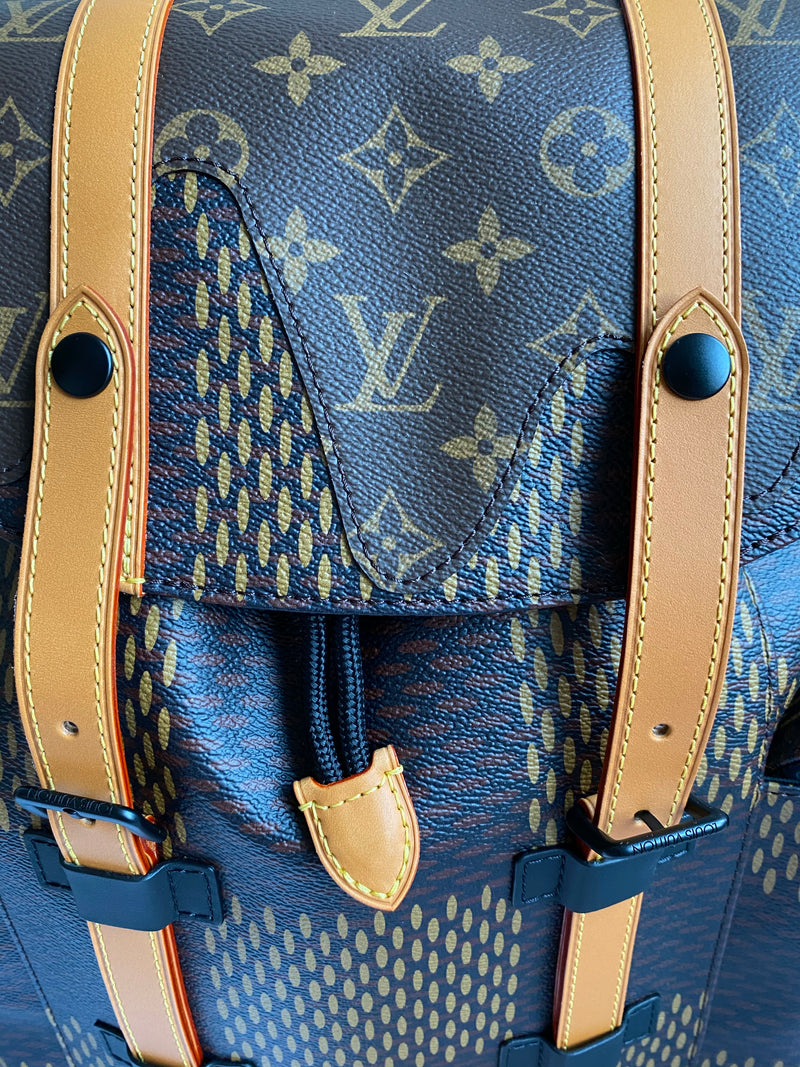 Louis Vuitton x Nigo Christopher Backpack Damier Ebene Giant PM