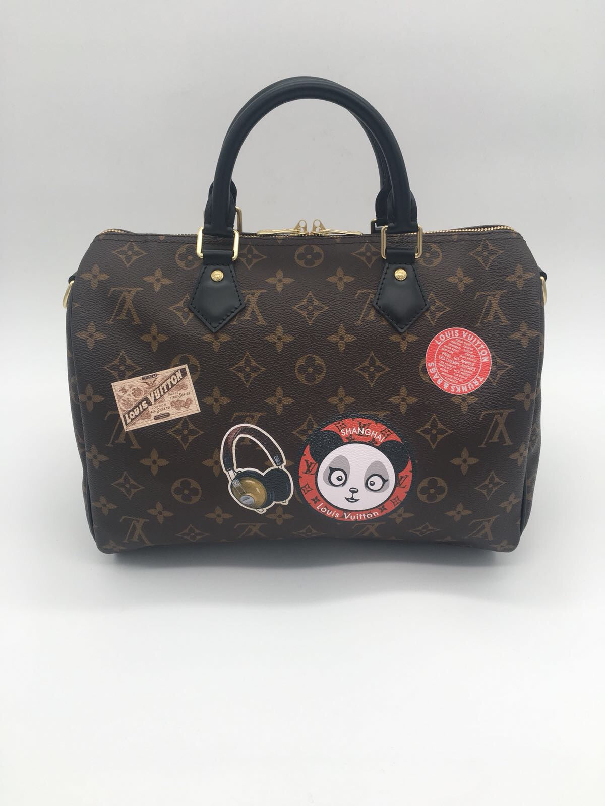 Bags, Louis Vuitton Speedy Bandouliere Custom