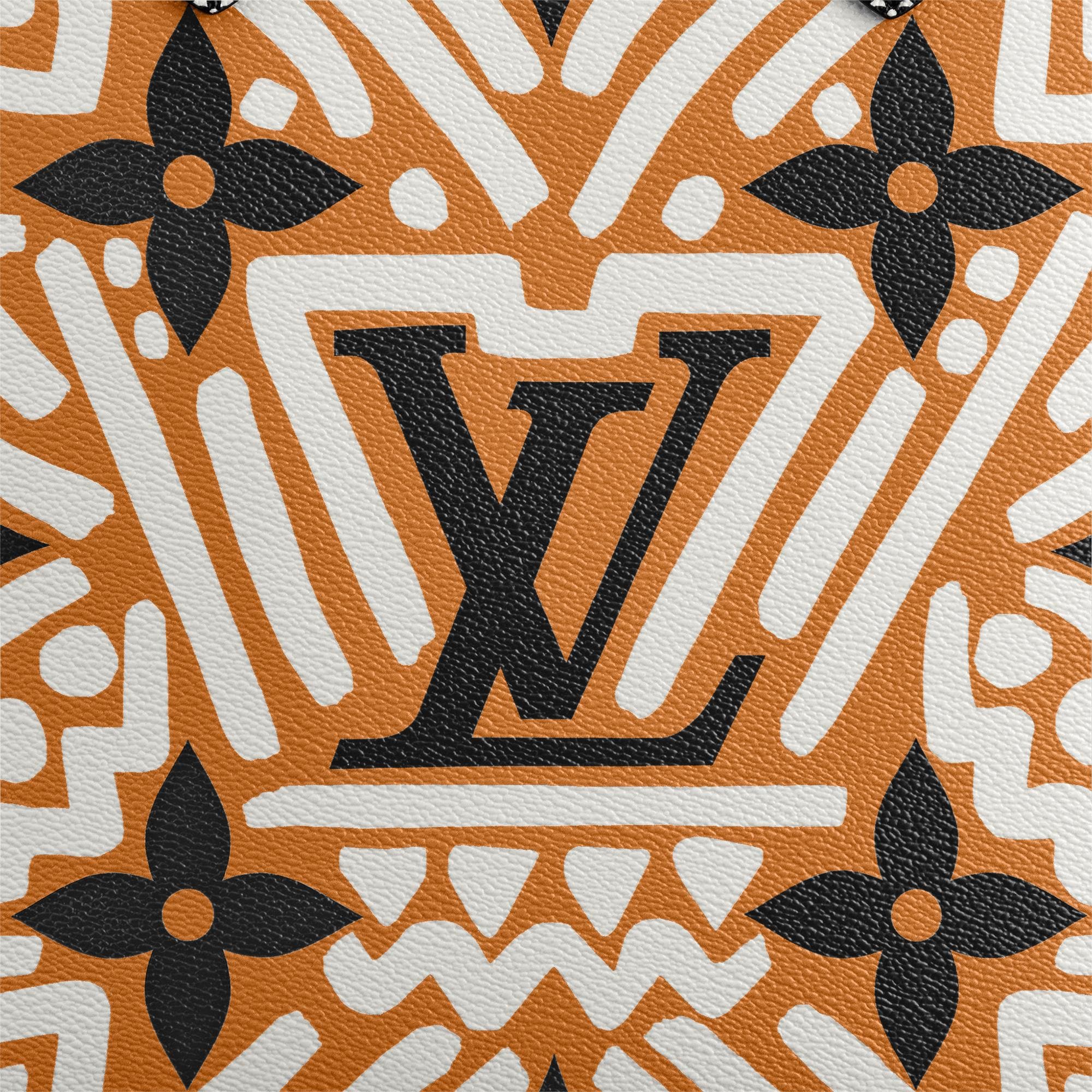 pattern orange louis vuitton background